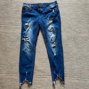 Distressed Denim Jeans, 13